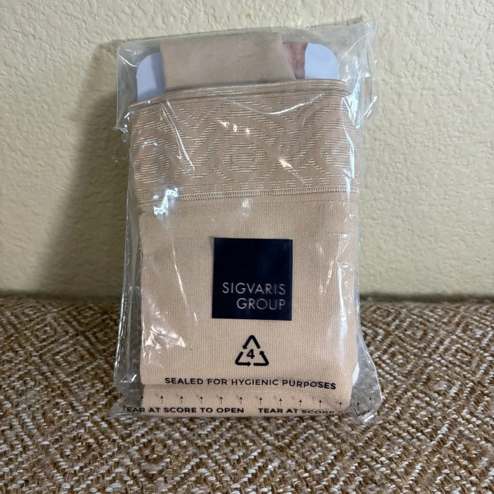Sigvaris Select Comfort Medical Compression THIGH HIGH w/ Stay up band Lot of 2